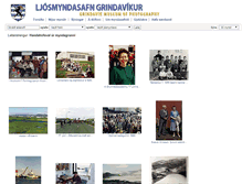 Tablet Screenshot of myndir.grindavik.is